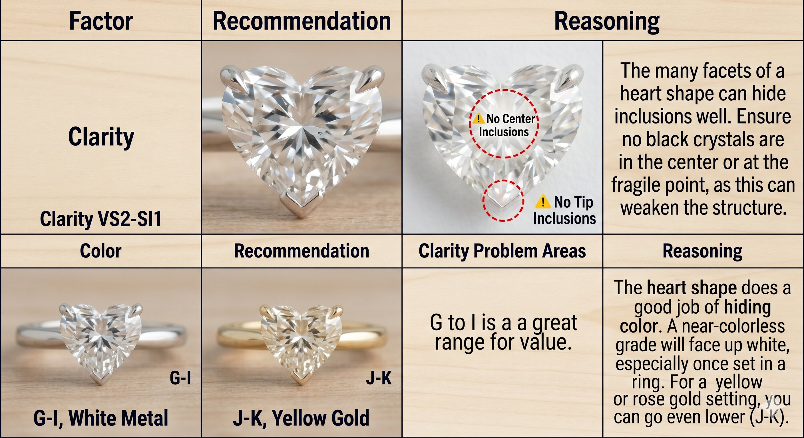 Clarity & Color Guide